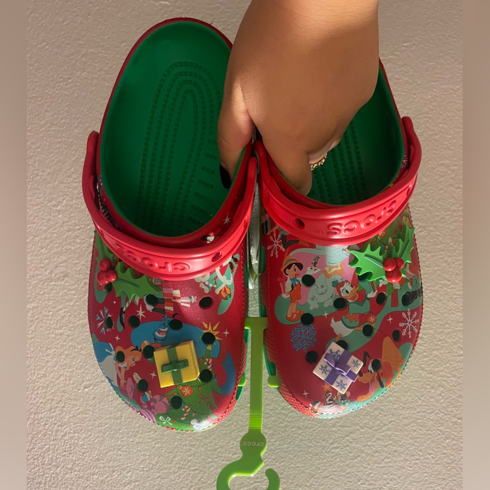 Disney Christmas Crocs - Picture 1 of 5
